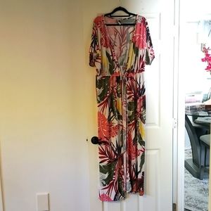 Tropical Swim Suit Cover Up